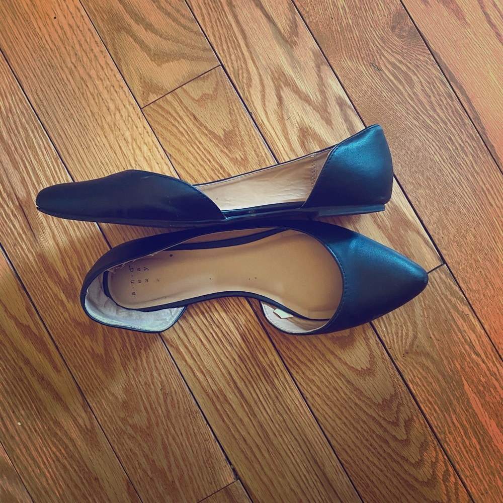 Black flats